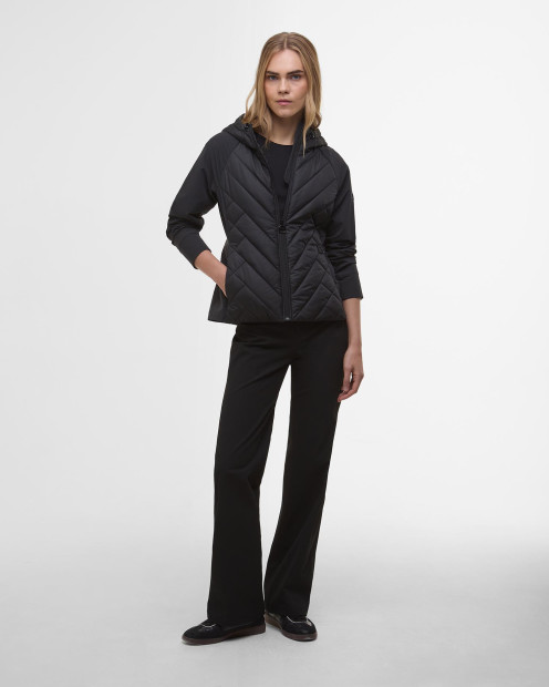 Dakota Quilted Sweatshirt Classic Black