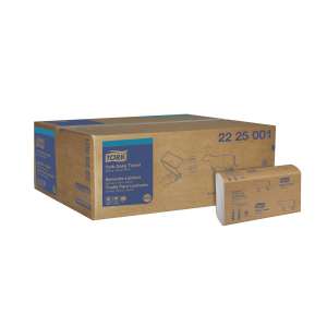 Tork, H22 Dairy Towel, 2 ply, 10.00"x9.00", Double Recreped (DRC), Food Service Wipers, White