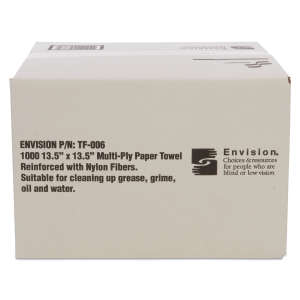 NSN7920008239773, AbilityOne®, SKILCRAFT Total Wipes II, Medium Duty, 4 ply, 13.25"x14.25", Polyester/Rayon, General Purpose Wipers, White