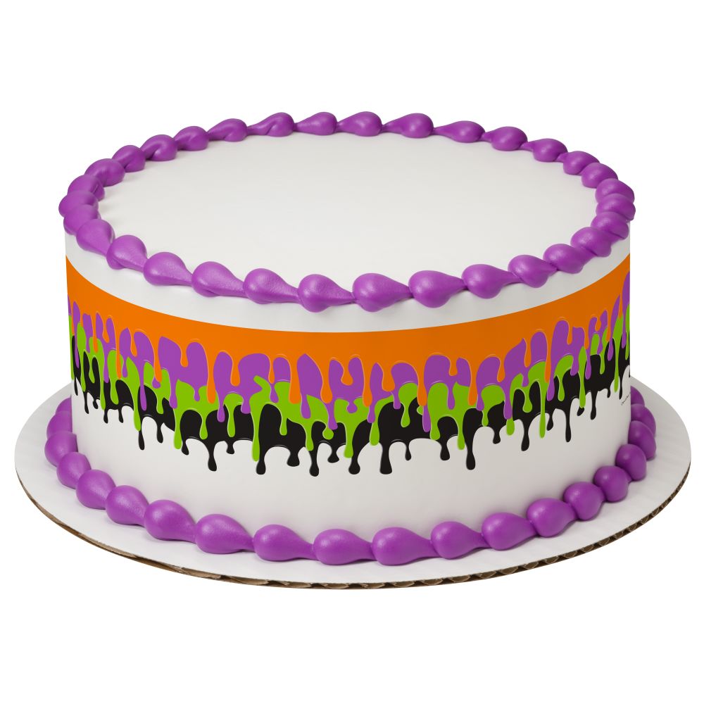 Image Cake Multi-Color Drip