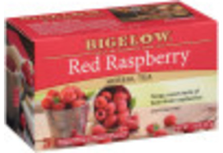 Red Raspberry Herbal Tea - Case of 6 boxes - total of 120 teabags