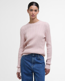 Hartland Crew Neck Jumper Primrose Pink