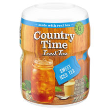 Country Time Sweet Tea Drink Mix, 18.3 oz Canister