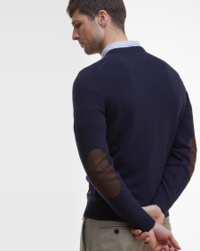 Essential Crew-Neck Jumper Classic Navy
