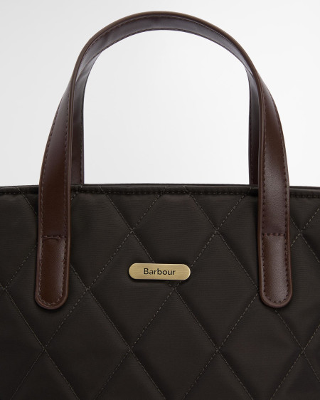 Mini-borsa tote trapuntata