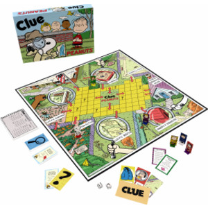 CLUE&reg; Peanuts Board Game