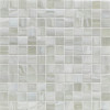 Shibui Bleached White 1/2×1 Mini Brick Mosaic Silk