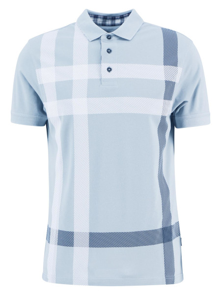 Blaine Tartan Short-Sleeved Polo Shirt Blaine Tartan Short-Sleeved Polo Shirt