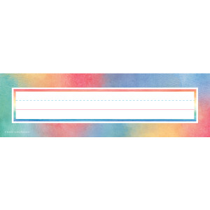 Watercolor Name Plates