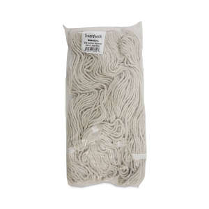 Boardwalk, Pro Loop Cotton Looped-End Wet Mop Head with 1" Headband, Green