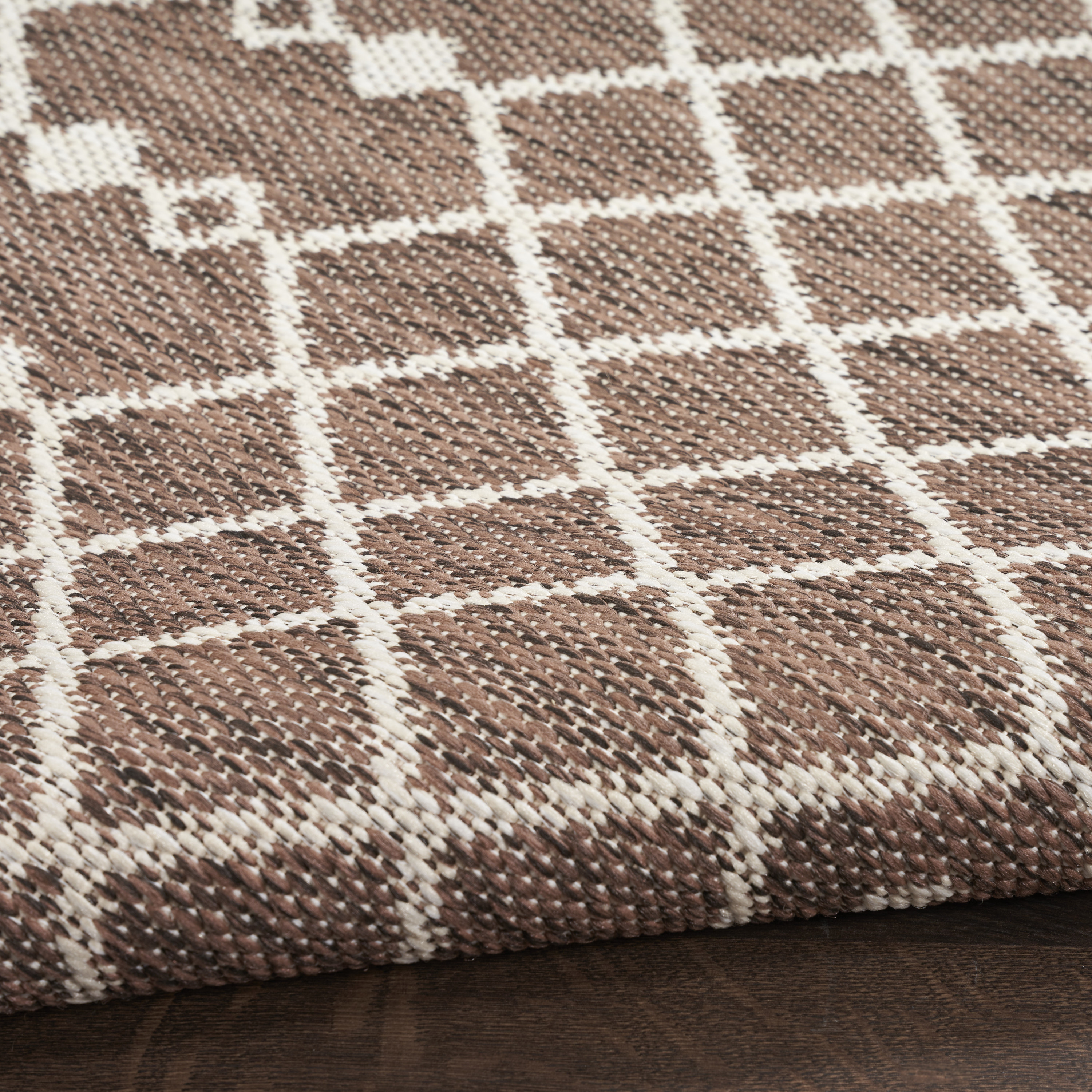 Nourison Positano 8' x Round Natural Modern Rug