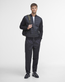 Essential Carn Quilted Jumper Classic Black