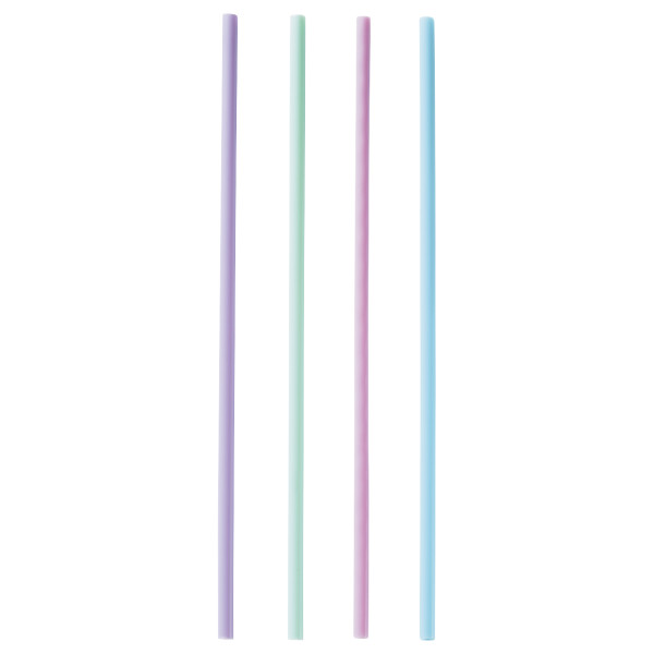 Pastel Asst. Plastic Treat Stick 6" x 0.15" dia. Decorating Tools