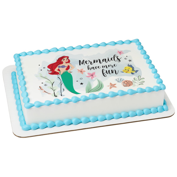 Disney Princess Ariel PhotoCake® Edible Image®
