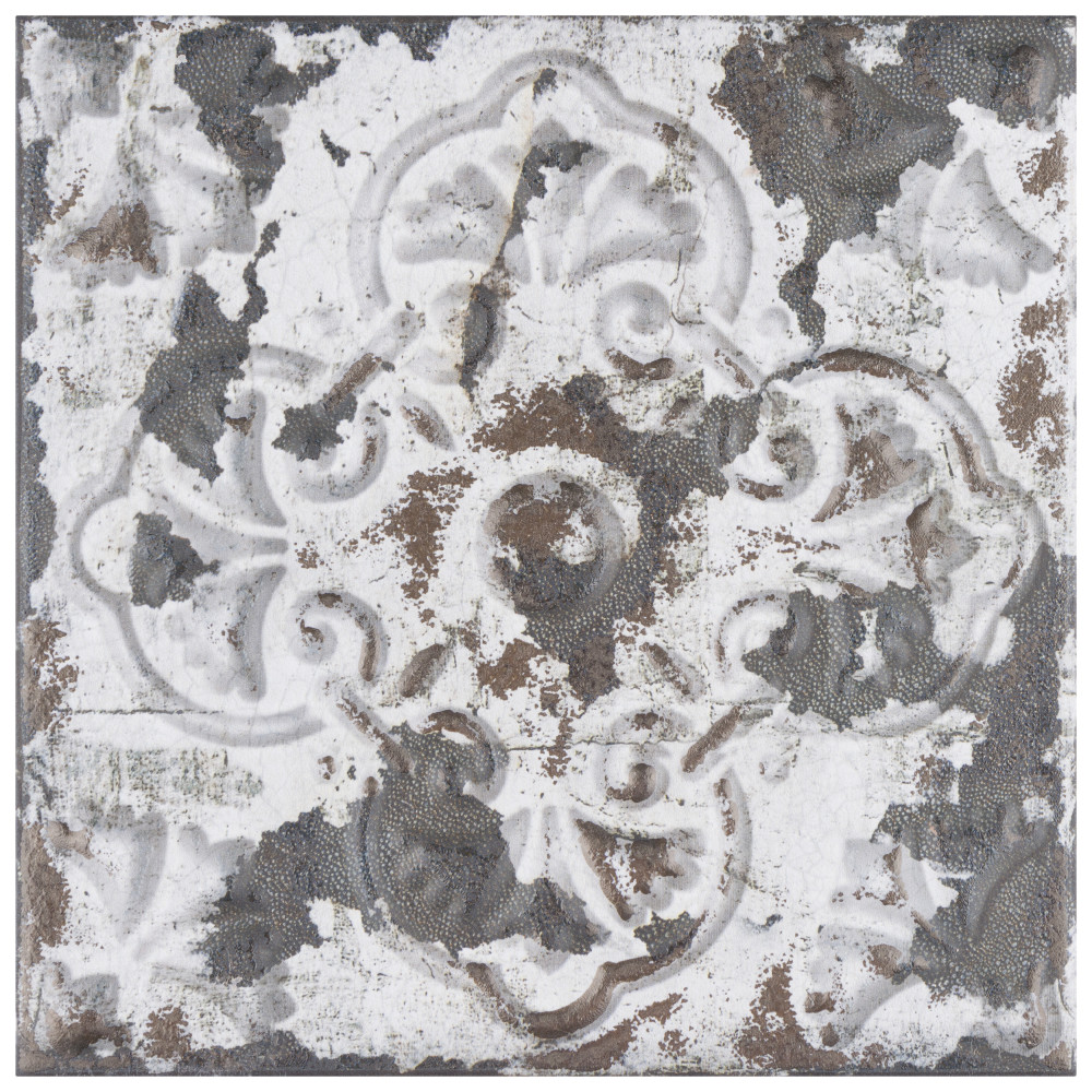 Sample – Aevum Ornato Dark Ceramic Wall Tile