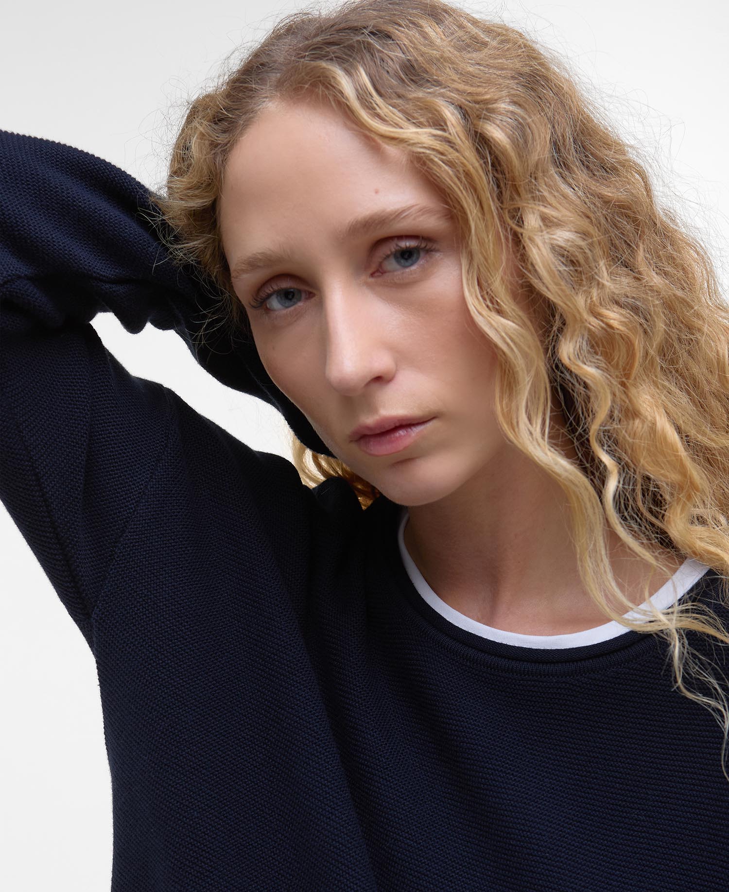 Marine Crew Neck Jumper image number 3