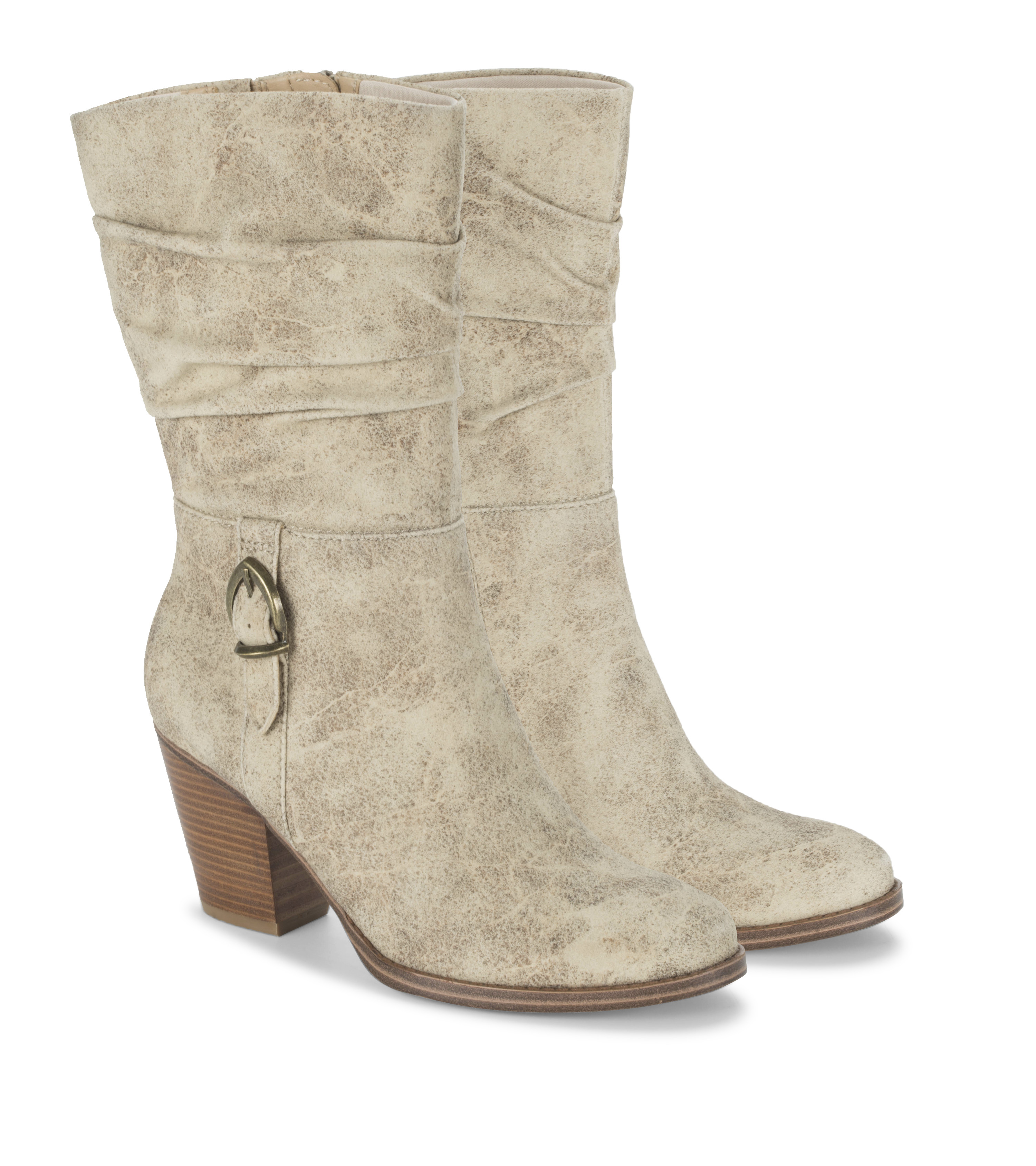 Baretraps CHEYENNE Women's Boots Cream Size 11 M (BT29410)