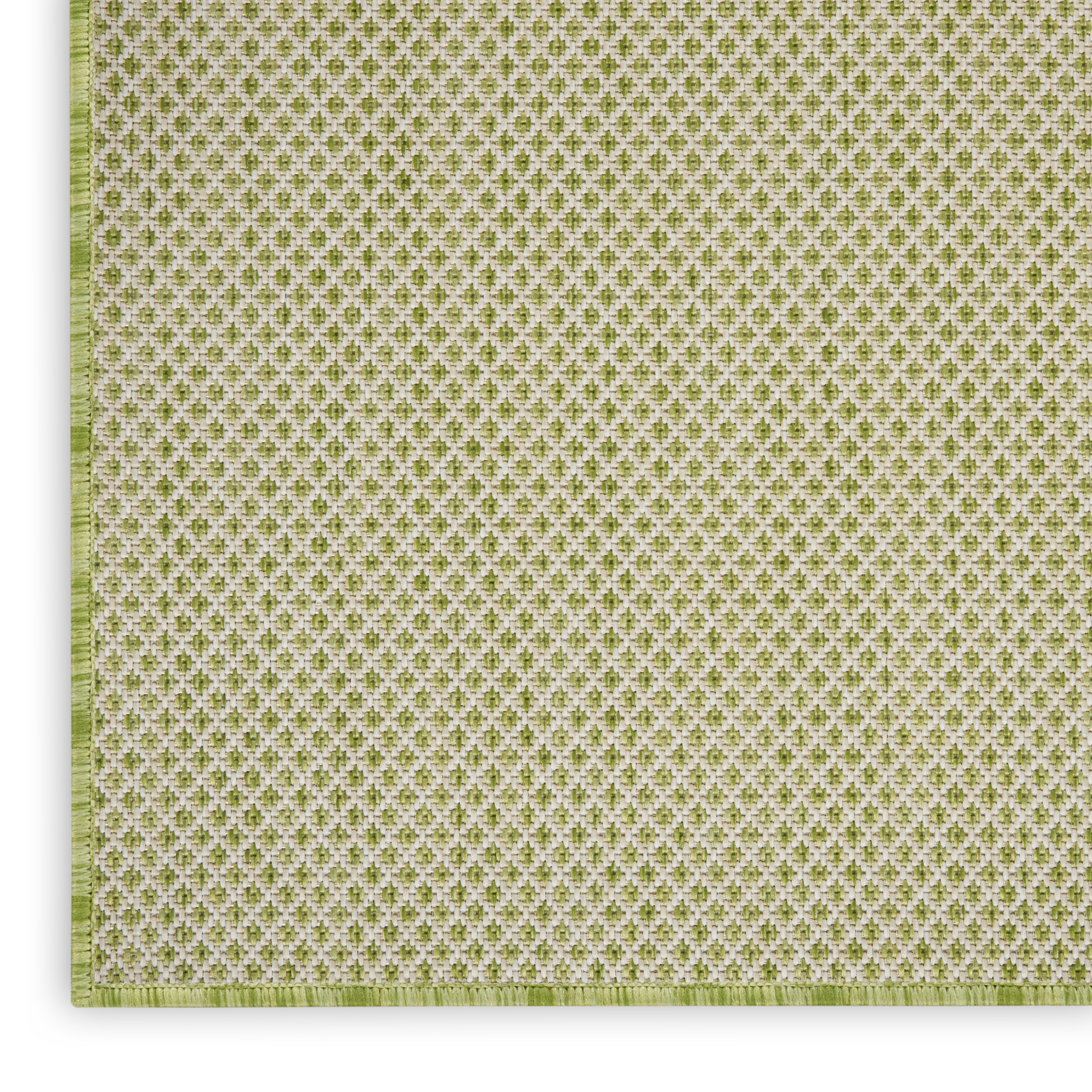 Nourison Courtyard 2' x 3' Ivory Green Modern Rug