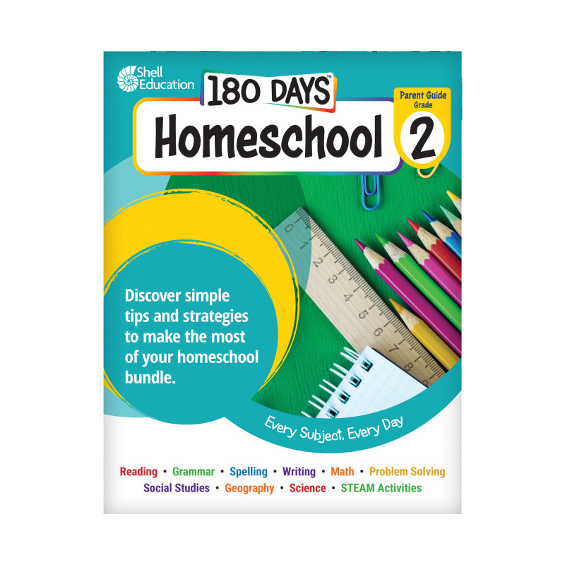 180 Days™: Homeschool Grade 2 Set
