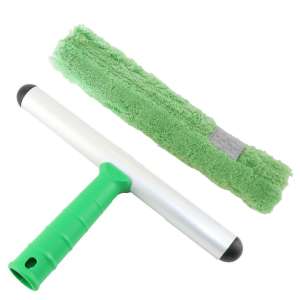 Unger, 14", Micro StripWasher Complete, Microfiber, Green