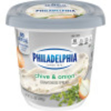 Philadelphia Chive & Onion Cream Cheese Spread, 15.5 oz Tub