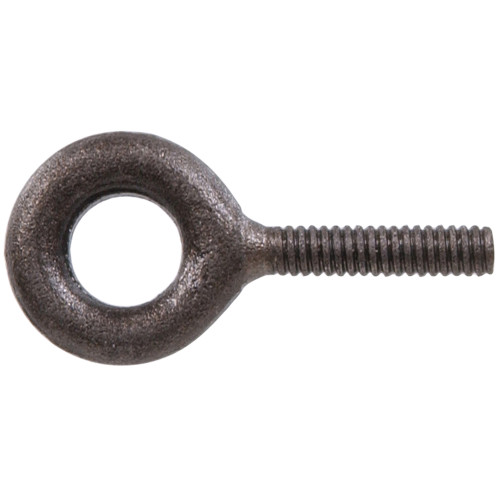Hardware Essentials Forged Steel Machinery Eye Bolt Plain Pattern 1/4