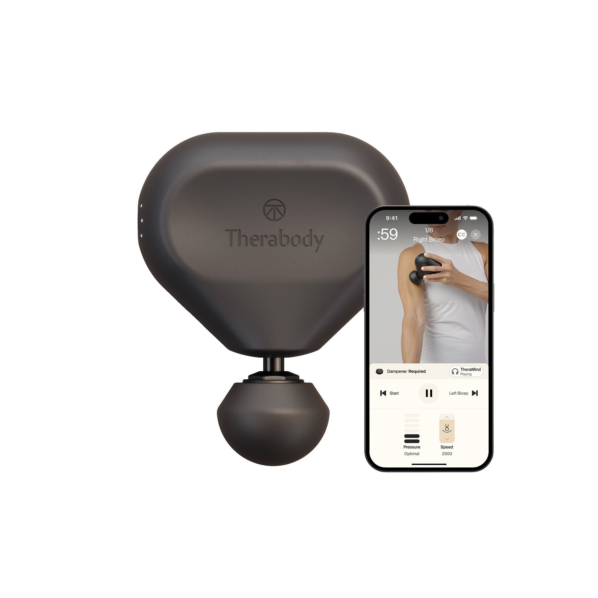 Therabody Theragun Mini Hand-Held Massager, Black