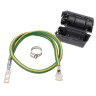 Armored Cable Grounding Kit Straight 24 in. L Green/Yellow