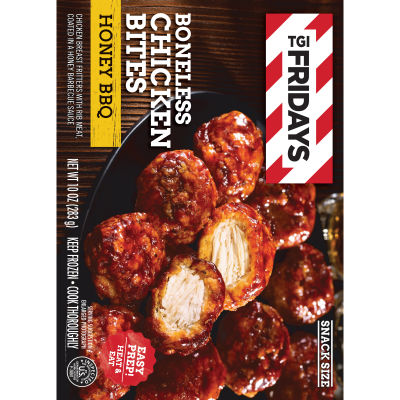 TGI Fridays Honey BBQ Boneless Chicken Bites, 10 oz Box