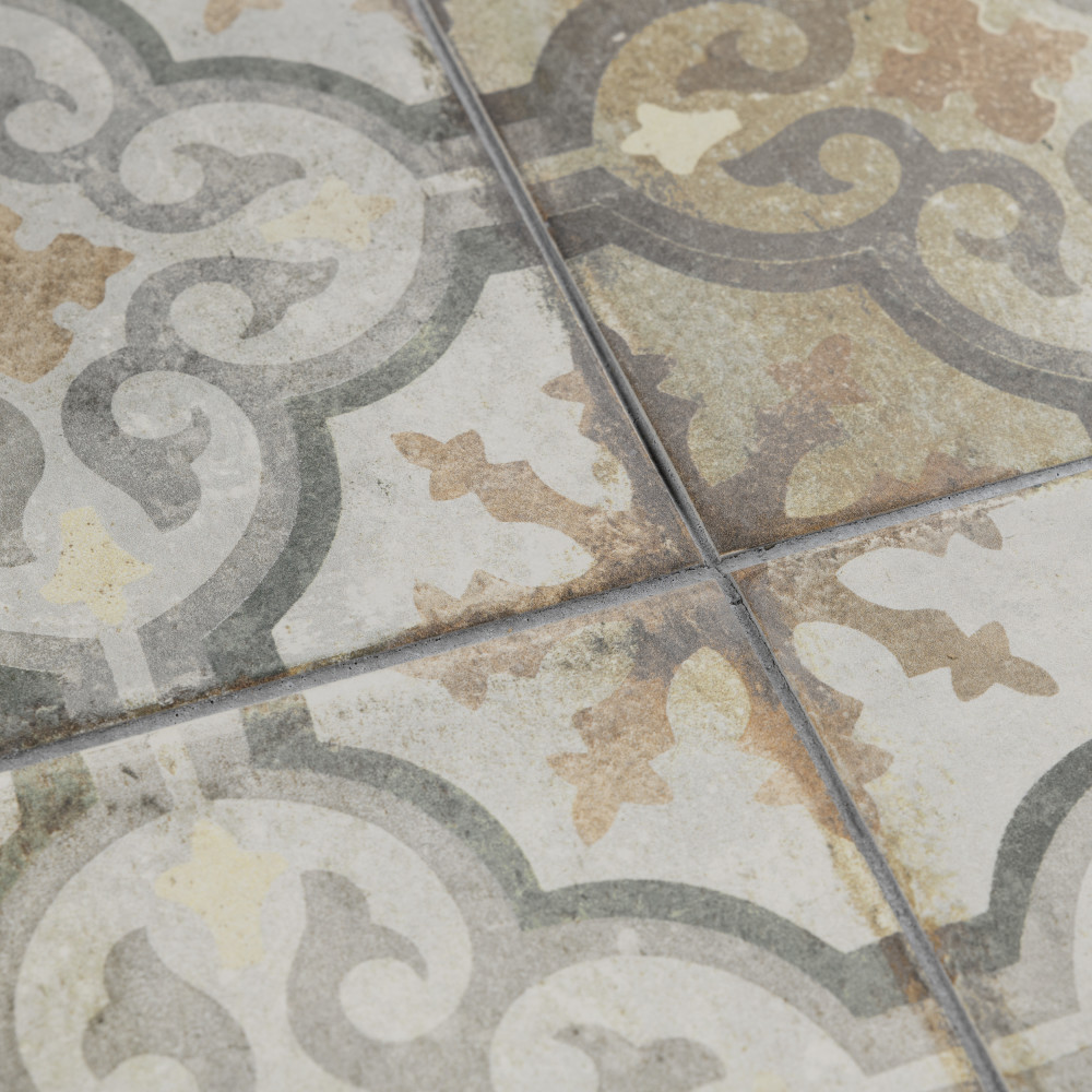 D’Anticatto Decor Palazzo 8-3/4 in. x 8-3/4 in. Porcelain Floor and Wall Tile