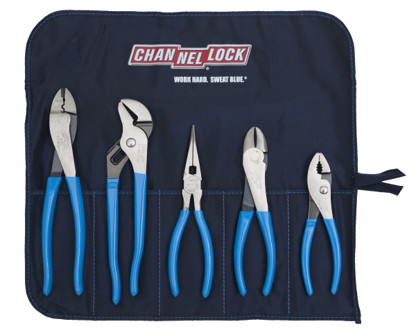TOOL ROLL-1 5pc Technicians Pliers Set with Tool Roll