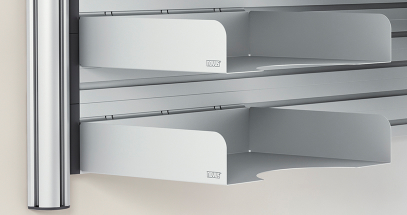 Aluminum construction offers long-lasting performance in busy environments.