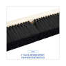 Boardwalk, 18in, Floor Brush Head, Polypropylene Bristles, Black