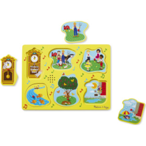 Sing-Along Nursery Rhymes Sound Puzzle - Yellow