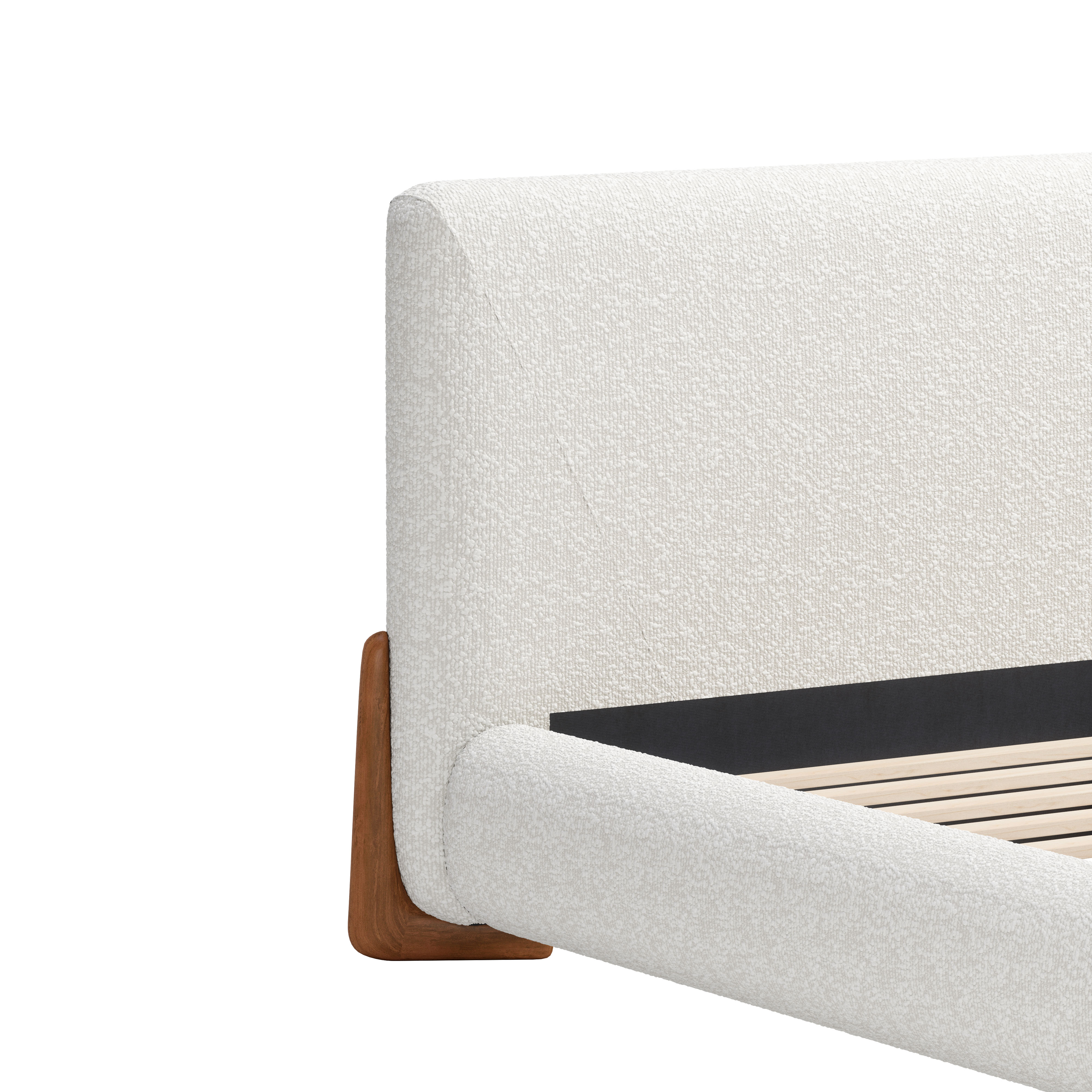 Baris King Bed Ivory product image