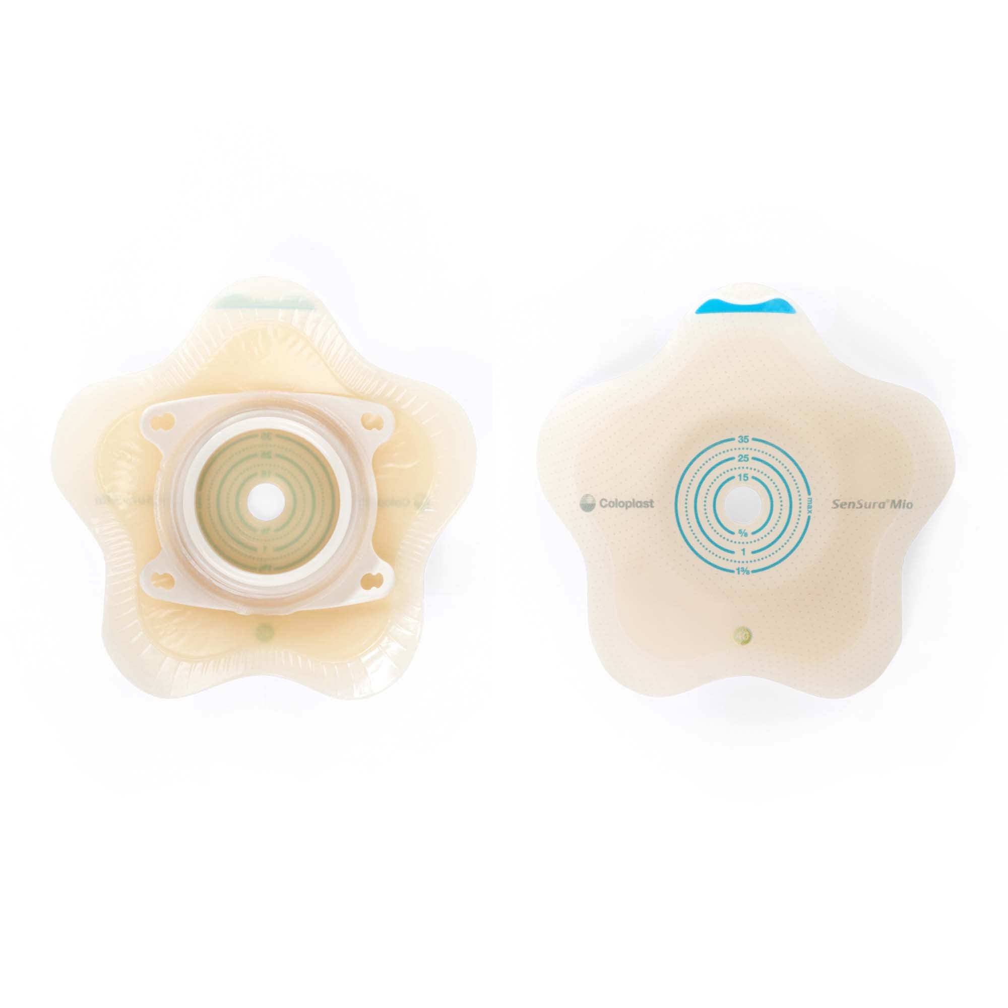 Coloplast BARRIER, OSTOMY SENSURA MIO CLICK 2PC BLU 1 3/16" (5/BX)