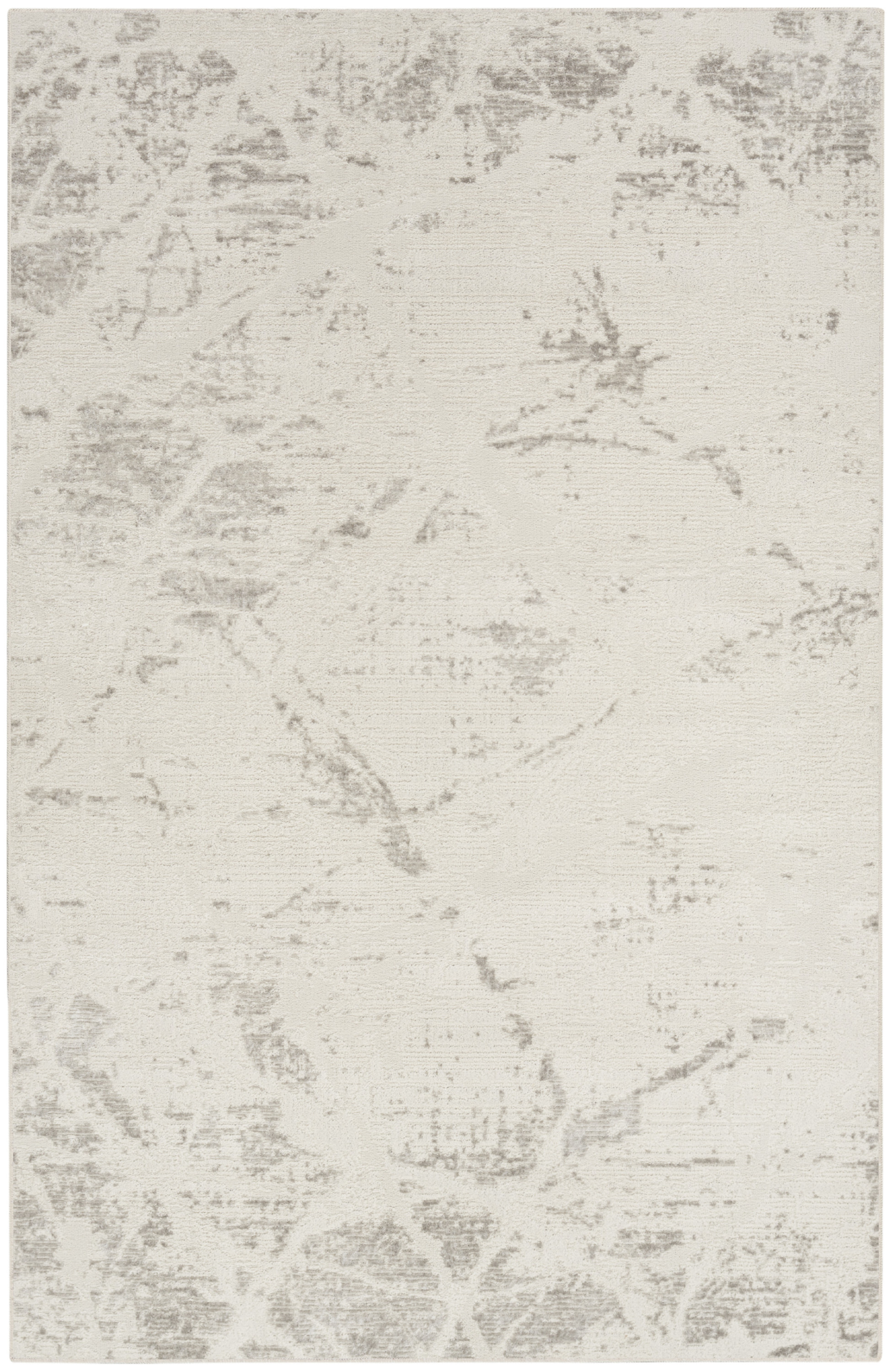 Calvin Klein CK029 Captivating 3'2" x 5' Cream Grey Modern Indoor Rug