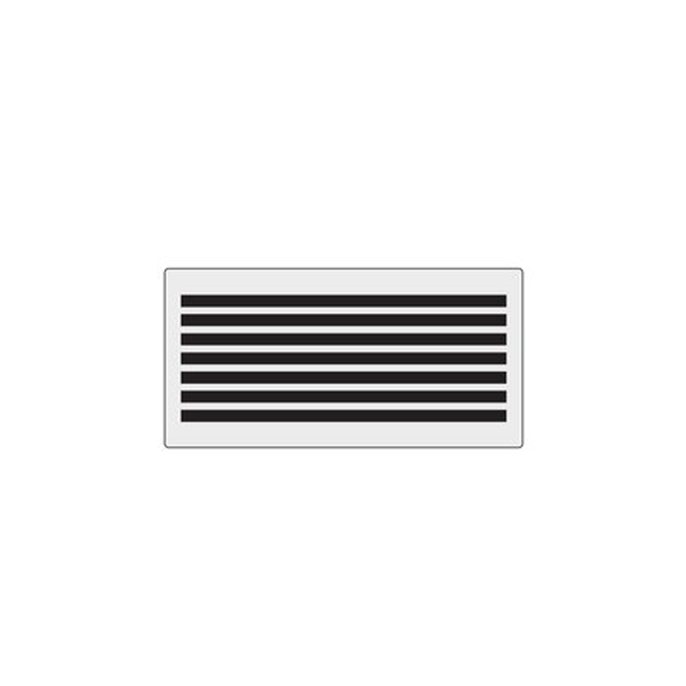 FASCIA | SLOTTED PATTER HVAC GRILLE, 8X4