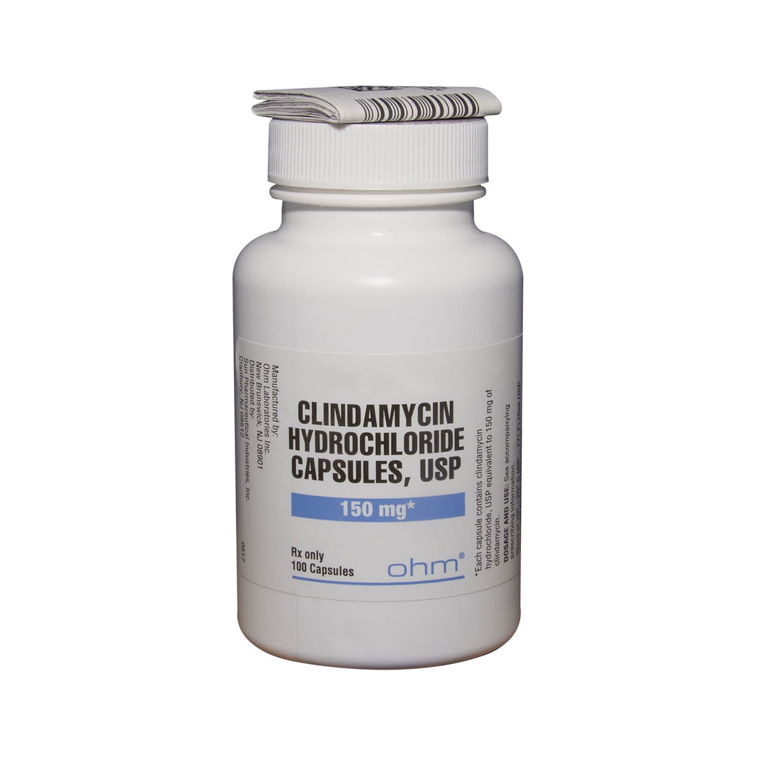 Clindamycin 150mg Capsules - 500/Bottle