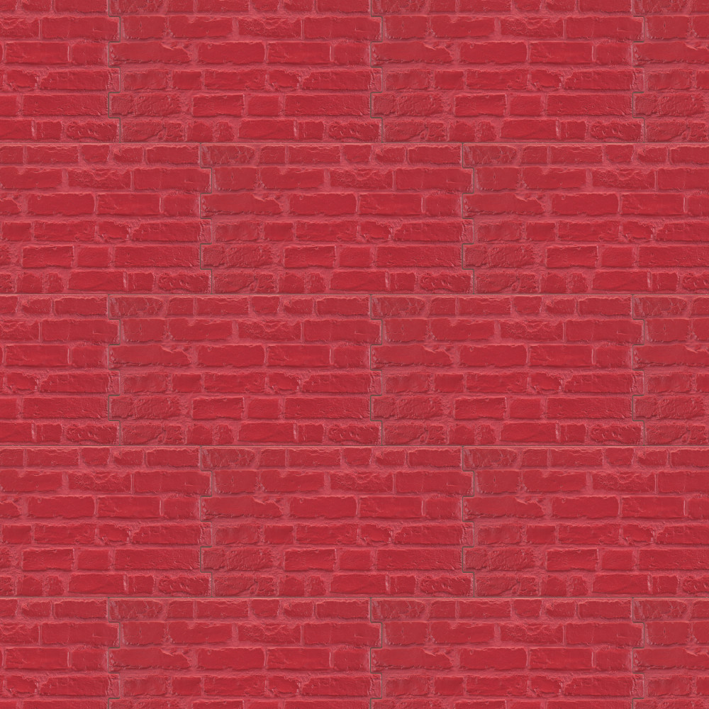 Manhattan Rojo 12-1/4 in. x 21 in. Porcelain Wall Tile