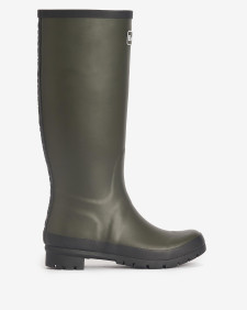 Abbey Wellington Boots Olive