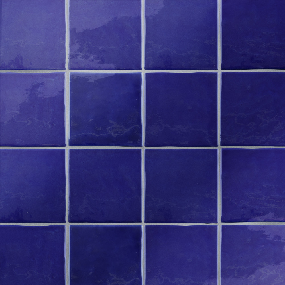 Viva Azul 4x4 Square Ceramic Wall Only Digital Pattern