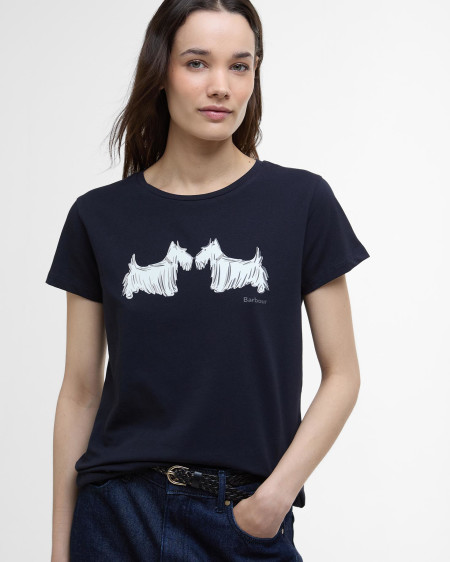 T-shirt con stampa Highlands