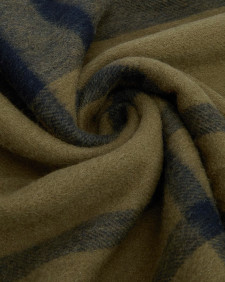 Sciarpa con motivo tartan in lana d’agnello Maxine 