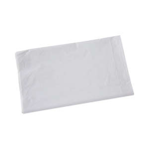 Boardwalk,  LLDPE Liner, 33 gal Capacity, 33 in Wide, 39 in High, 0.9 Mils Thick, White