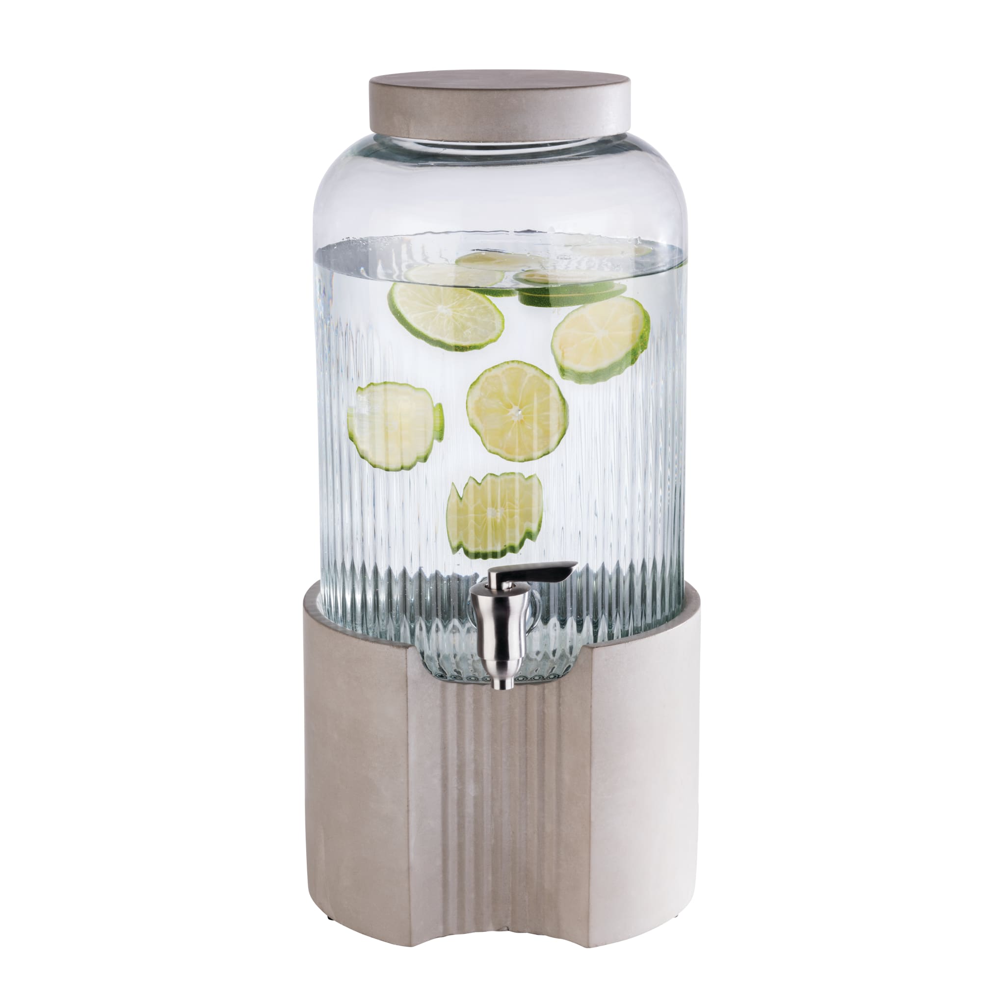 Element Drink Dispenser With Concrete Stand