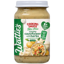 Wattie's® Stir Thru Cooking Sauce Creamy Cauliflower with Herbs 170g 8+ months