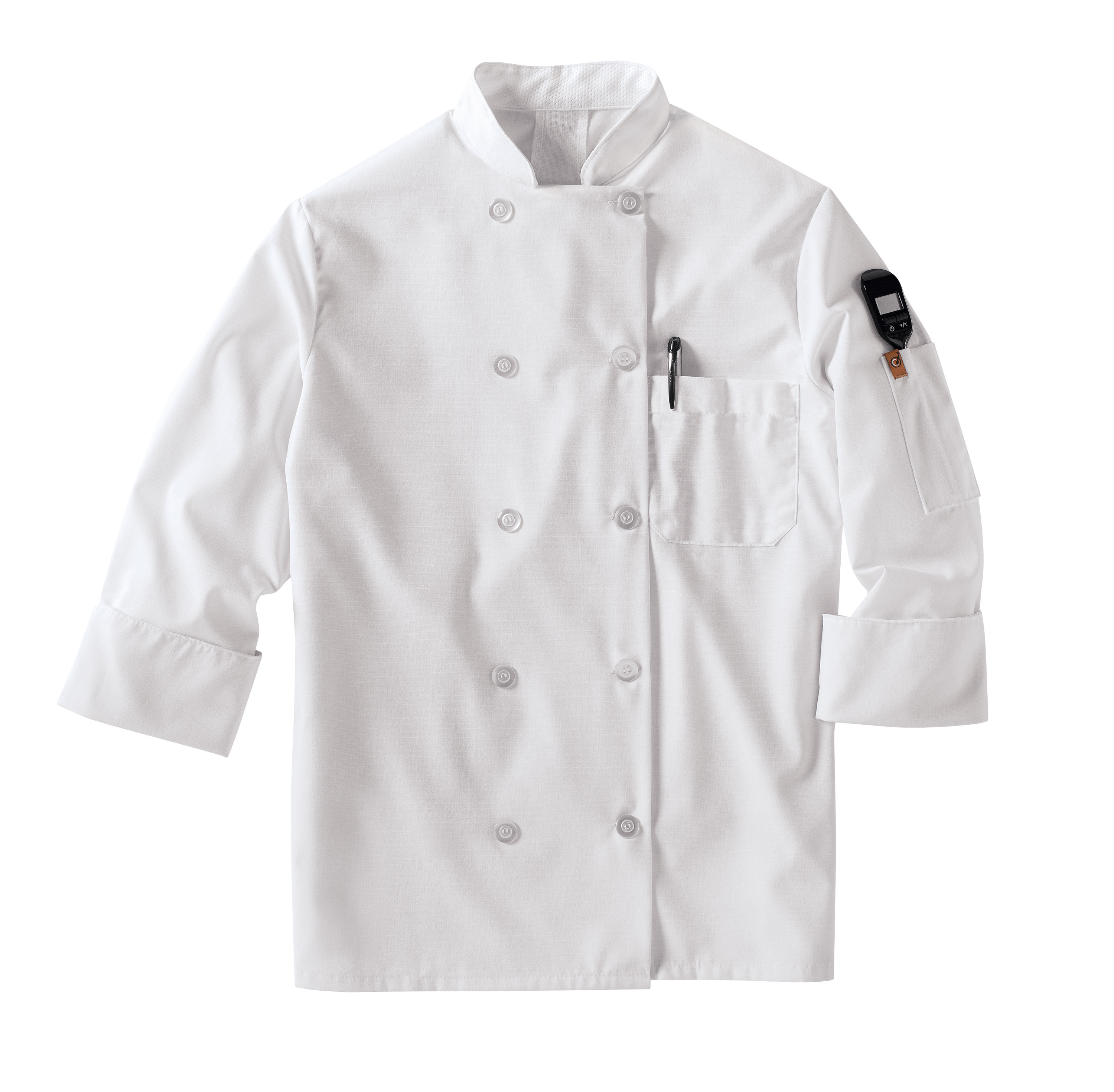 Red Kap Women's Chef Coat with OilBlok + MIMIX - Picture 26 of 26