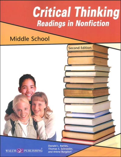 Critical Thinking: Readings in Nonfiction Middle School Student and Key