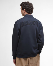 Cragwell Relaxed Half-Zip Sweatshirt Dark Navy